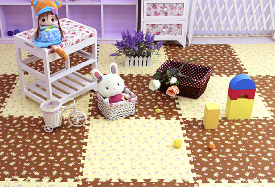 謹(jǐn)慎選購(gòu)兒童塑料泡沫地墊