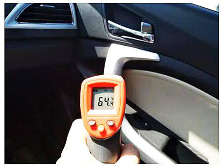 汽車車廂溫度高